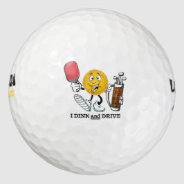 Golf/Pickleball: Ich stecke und fahre Golfball
