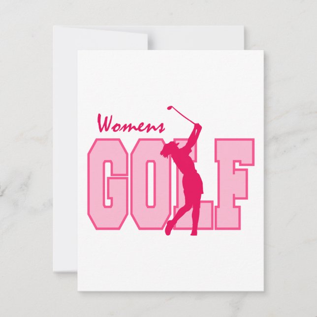 Golf Pink für Frauen (Vorderseite)