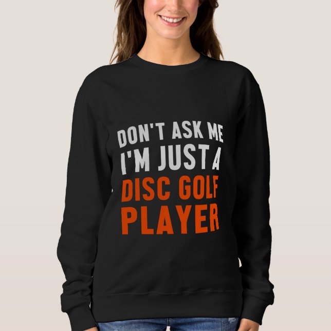 Golf Player Count Golfer Funny Golfspiel Sweatshirt (Vorderseite)