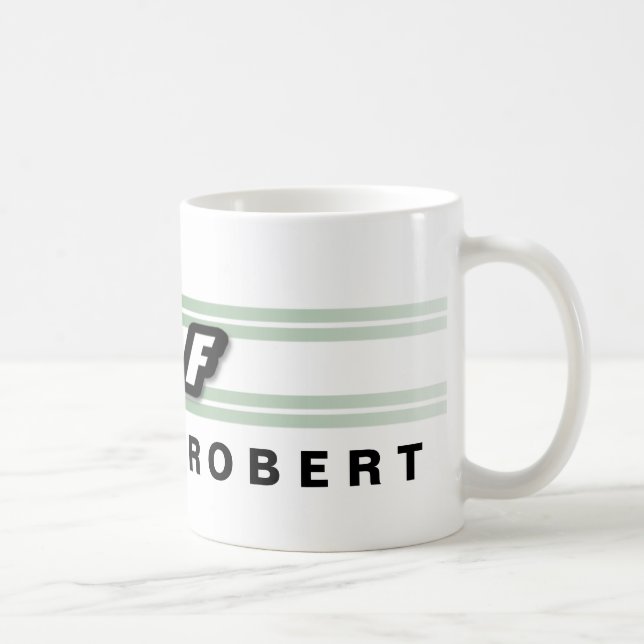 Golf Player Design Kaffeetasse (Rechts)
