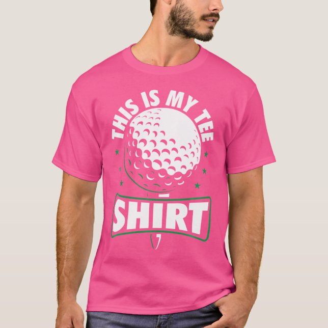 Golf Player Funny Golf Golf Club T-Shirt (Vorderseite)
