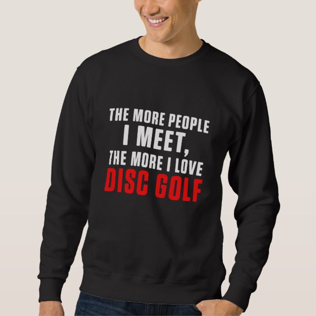 Golf Player Großzügiger Golfer Funny Golfing Sweatshirt (Vorderseite)