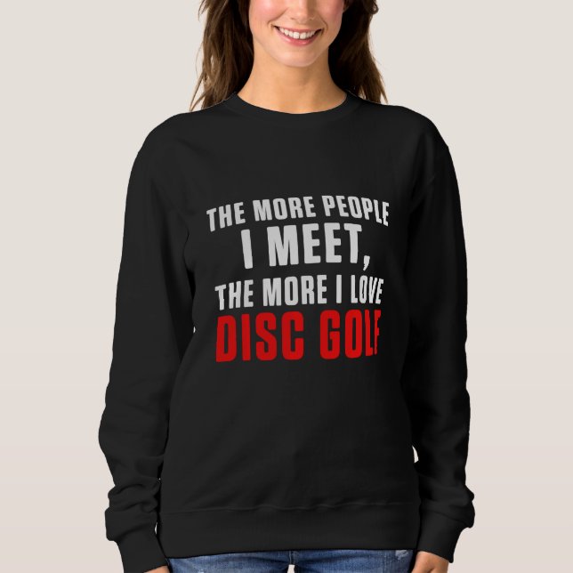 Golf Player Großzügiger Golfer Funny Golfing Sweatshirt (Vorderseite)