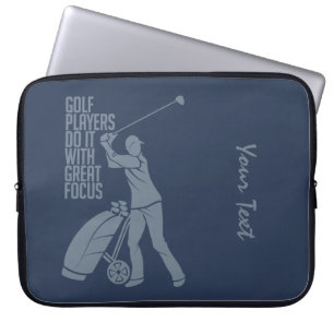 GOLF PLAYER - individueller Laptop-Ärmel Laptopschutzhülle