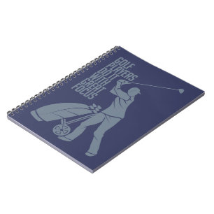 GOLF PLAYER - individuelles Notebook Notizblock
