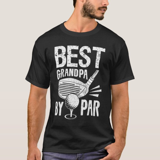 Golf Player Kostüme Golfausrüstung Best Opa B T-Shirt (Vorderseite)