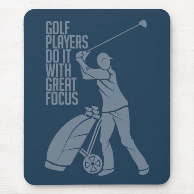 GOLF PLAYER-Mousepad Mousepad (Vorne)