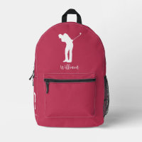 Golf Player Script Monogram Club Member Custom