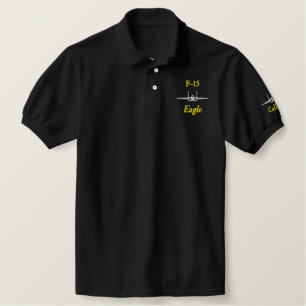 Golf Polo W/F-15 und Rufzeichen