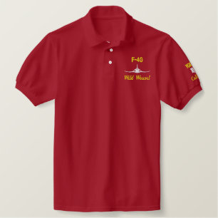 Golf Polo W/F-4G und Call Sign