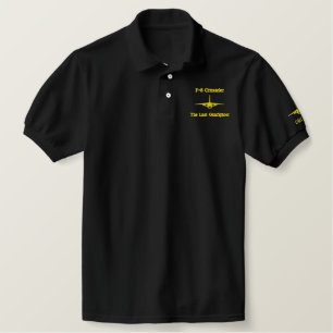 Golf Polo W/F-8 und Call Sign