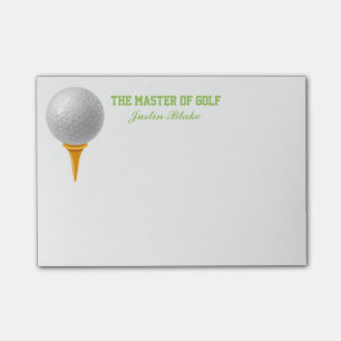 Golf-Post-Itanmerkungen Post-it Klebezettel