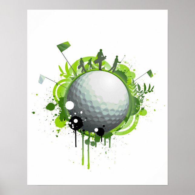 Golf Poster (Vorne)