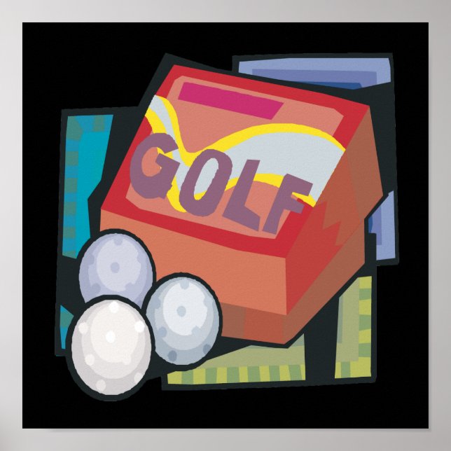 Golf Poster (Vorne)