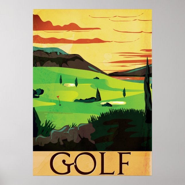 Golf Poster (Vorne)