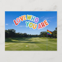 Golf Pride auf Golfplatz regenbogenfarbenem Thema