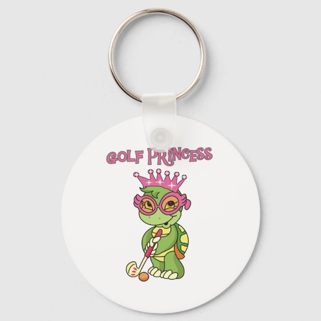 Golf Princess Schlüsselanhänger (Vorderseite)