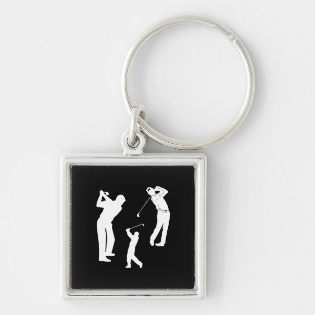 Golf-Pro Schlüsselanhänger (Vorne)