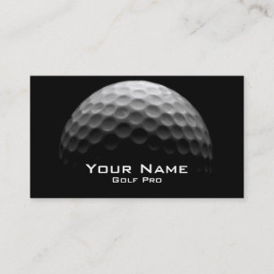 Golf-Profi-Geschäftskarte Visitenkarte