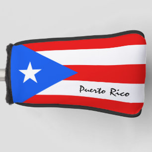 Golf Puerto Rico und Puerto Rico Flag / Golfklubs Headcover