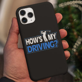 Golf Pun - How's My Driving Case-Mate iPhone Hülle