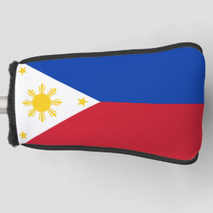 Golf Putter Abdeckung mit Flagge der Philippinen Headcover