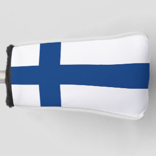 Golf Putter Abdeckung mit Flagge Finnlands Headcover