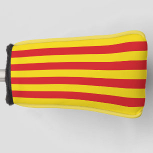 Golf Putter Abdeckung mit Flagge Kataloniens Headcover