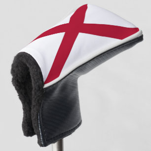 Golf Putter Cover mit Flag Alabama, USA Headcover