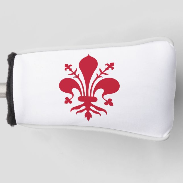 Golf Putter Cover mit Flag Florenz, Italien Golf Headcover (Vorderseite)