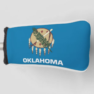 Golf Putter Cover mit Flag Oklahoma Staat, USA Headcover