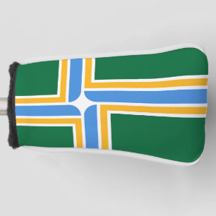 Golf Putter Cover mit Flag Portland, USA Headcover