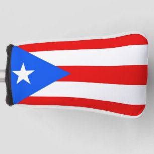 Golf Putter Cover mit Flag Puerto Rico, USA Headcover