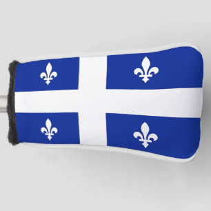Golf Putter Cover mit Flag Quebec, Kanada Headcover