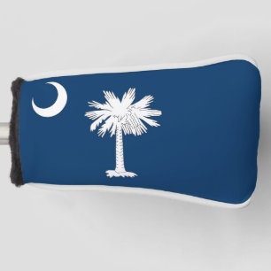 Golf Putter Cover mit Flag South Carolina, USA Headcover