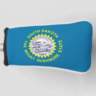 Golf Putter Cover mit Flag South Dakota, USA Headcover