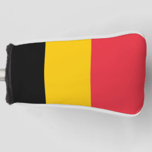 Golf Putter Cover mit Flagge Belgiens Headcover