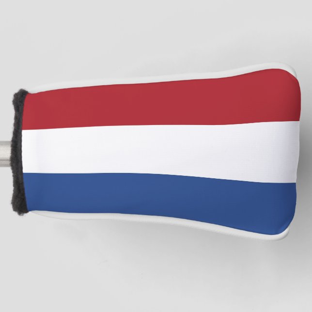 Golf Putter Cover mit Flagge der Niederlande Golf Headcover (Vorderseite)
