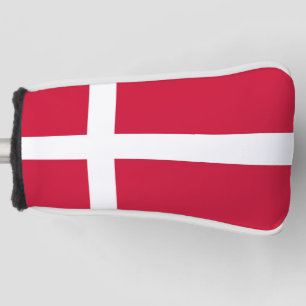 Golf Putter Cover mit Flagge in Dänemark Headcover
