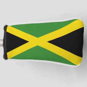 Golf Putter Cover mit Flagge Jamaikas Headcover