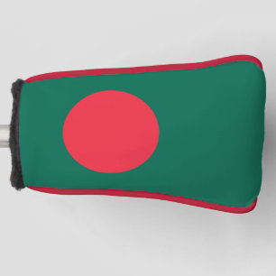 Golf Putter Cover mit Flagge von Bangladesch Headcover
