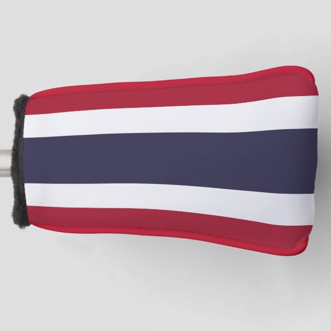 Golf Putter Cover with Flag of Thailand Headcover (Vorderseite)