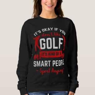 Golf Putter Golfer Bogey Golfing Birdie Eagle Par Sweatshirt