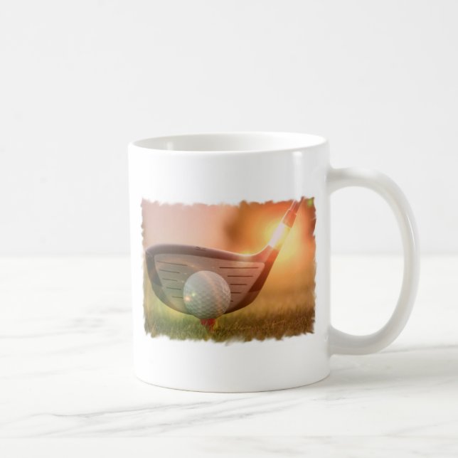 Golf-Putter-Kaffee-Tasse Kaffeetasse (Rechts)