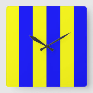 Golf Quadratische Wanduhr