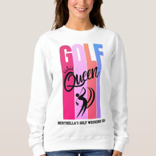 GOLF-QUEEN-Individuelle Name Sweatshirt