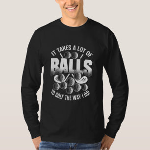Golf Quote Apparel Funny Great Golfer Design  T-Shirt