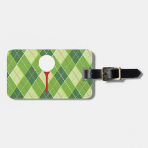 Golf Raute Tee & Golf Gepäckmarke Gepäckanhänger