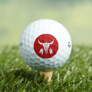 Golf Red Ghost Dance Buffalo Taylor Made TP5 balles de