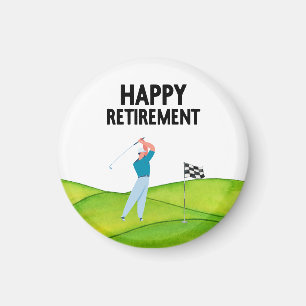 Golf-Rente für Golfer Magnet